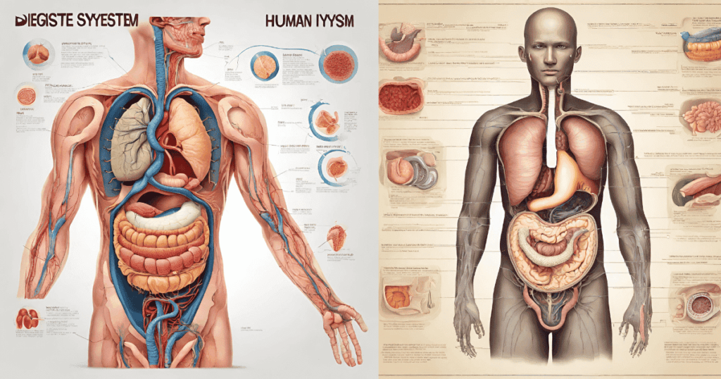 Pictures of the Digestive System of Human